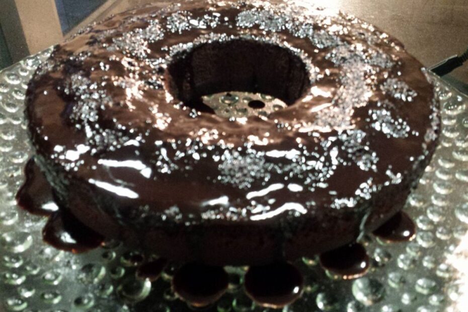 Bolo de chocolate sem glúten