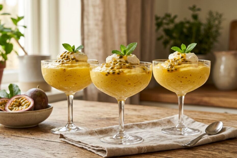 Mousse de Maracujá