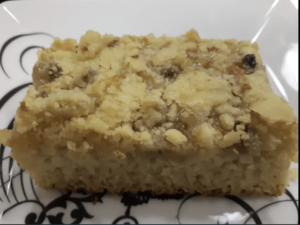 Cuca de banana sem glúten