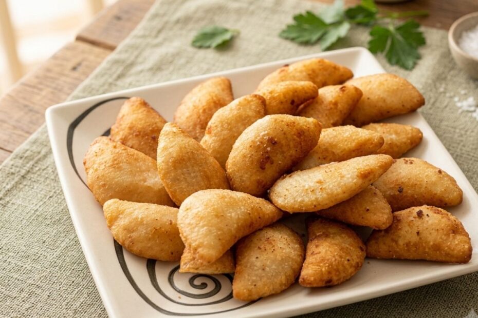 Risoles de carne sem glúten