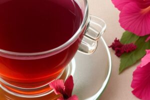 Chás para emagrecer chá hibisco