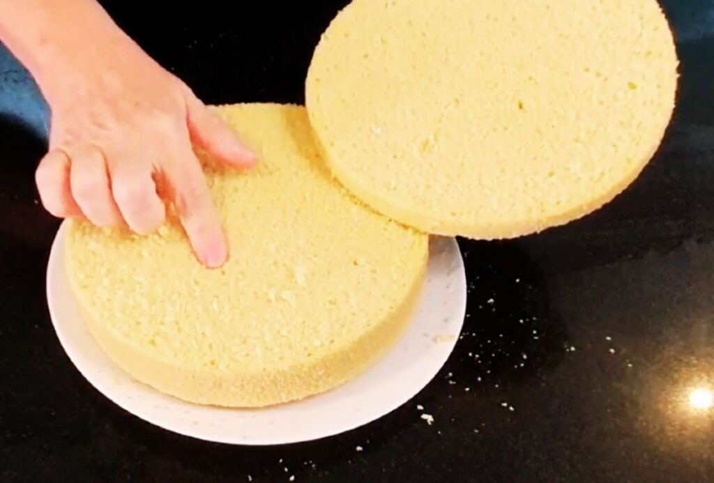 pão de ló sem açúcar