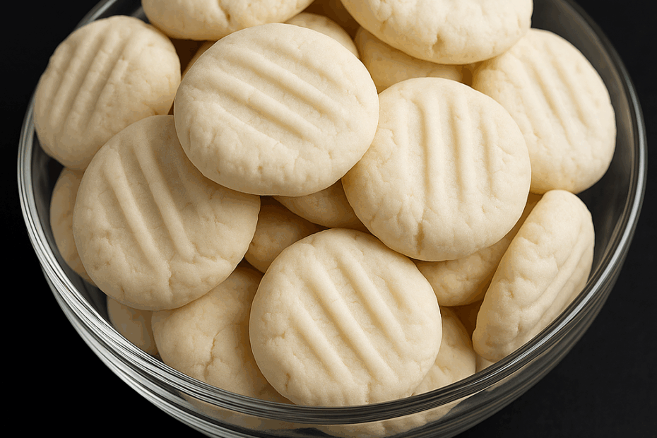 Biscoitos de leite condensado