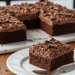 Bolo Crocante de Chocolate com Pailette Feuilletine