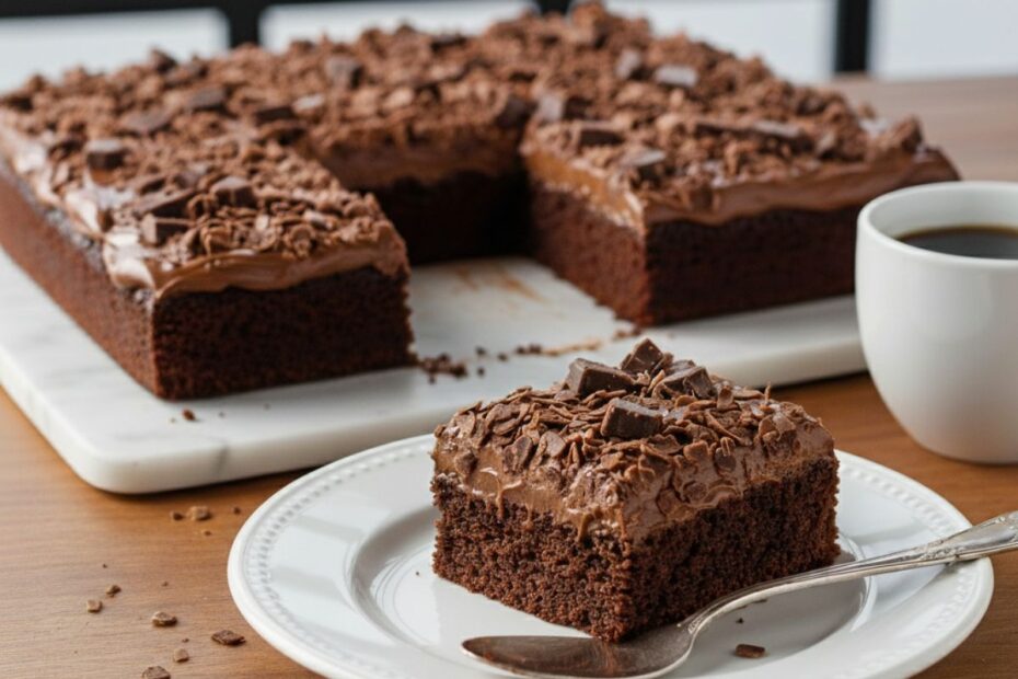 Bolo Crocante de Chocolate com Pailette Feuilletine