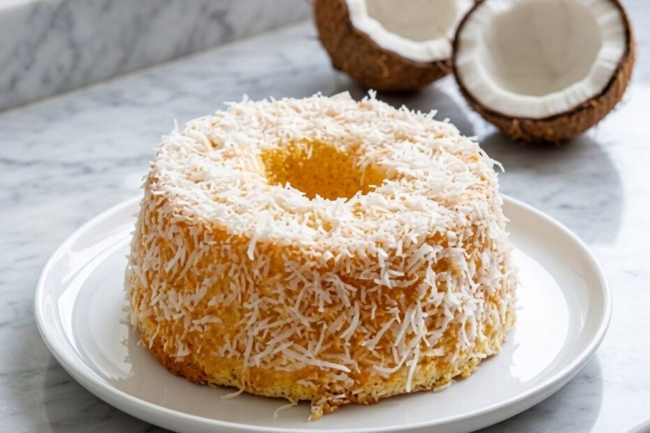 Bolo Caseirinho de Coco Sem Glúten
