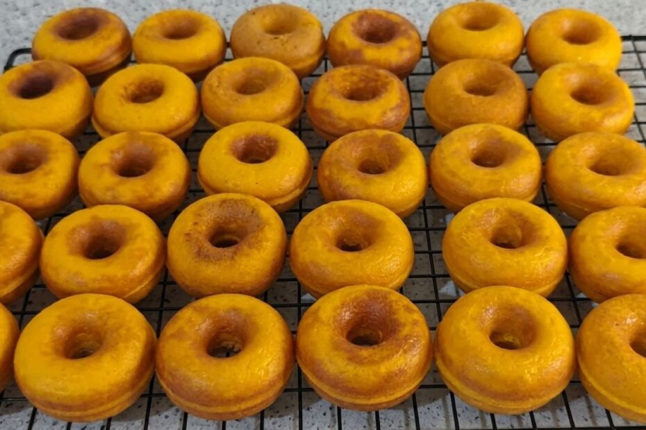 Mini Cake Donuts de Cenoura
